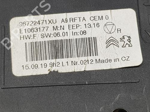 Climate control PEUGEOT 208 I (CA_, CC_) 1.6 BlueHDi 100 | BP23388906I5 