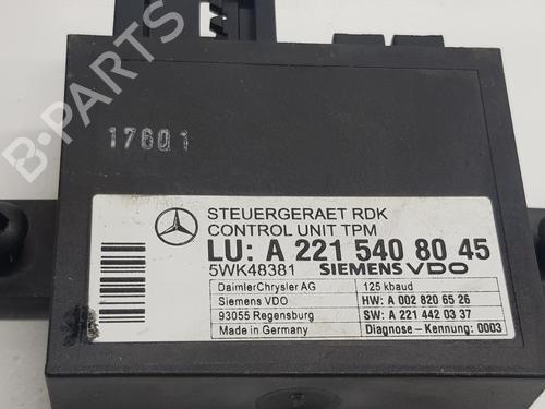 Elektronisk modul MERCEDES-BENZ S-CLASS (W221, V221) S 500 (221.071, 221.171) | BP20492441M83 