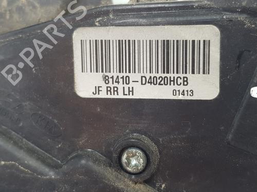 Rear left lock KIA OPTIMA (JF) 1.7 CRDi | BP18834500C100 