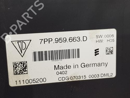 Electronic module PORSCHE PANAMERA (970) 3.0 D | BP37161227M83 - Image 5
