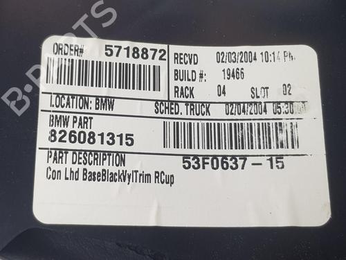 Armrest / Center console BMW X5 (E53) 3.0 d | BP10178635I20 