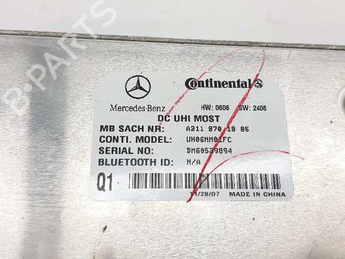 Electronic module MERCEDES-BENZ M-CLASS (W164) ML 320 CDI 4-matic (164.122) | BP7012313M83 