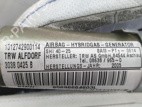 Right curtain airbag BMW 3 (E90) 330 i | BP8763530C12 