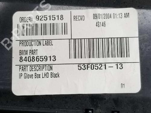 Glove box BMW X5 (E53) 3.0 d | BP1745719C95 