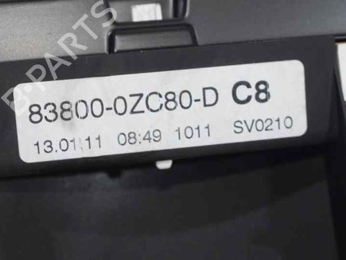 Instrument cluster TOYOTA AURIS (_E15_) 1.4 D-4D (NDE150_, NDE150R) | BP782132C47