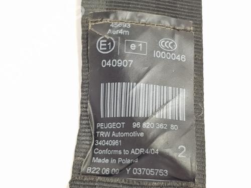 Rear left seatbelt PEUGEOT 3008 I MPV (0U_) 2.0 HDi 150 / BlueHDi 150 | BP29011217I29 
