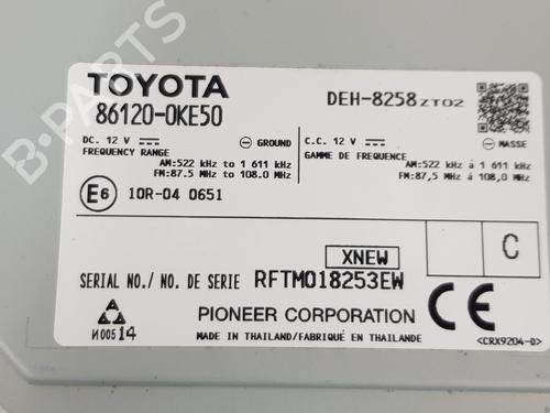 Radio TOYOTA HILUX VIII Pickup (_N1_) 2.4 D (GUN112_, GUN122_, GUN135_, GUN120_, GUN135R,... | BP12575378E6 