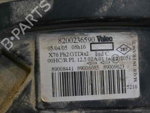 Left headlight RENAULT KANGOO (KC0/1_) 1.5 dCi | BP2972139C28 