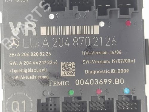 Electronic module MERCEDES-BENZ C-CLASS (W204) C 220 CDI (204.002) | BP10526321M83 