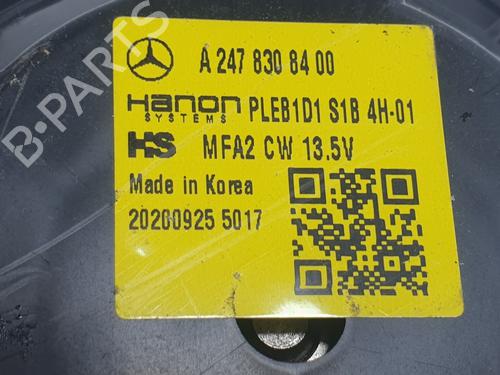 Heater blower motor MERCEDES-BENZ CLA (C118) CLA 250 (118.346) | BP29716722M62 
