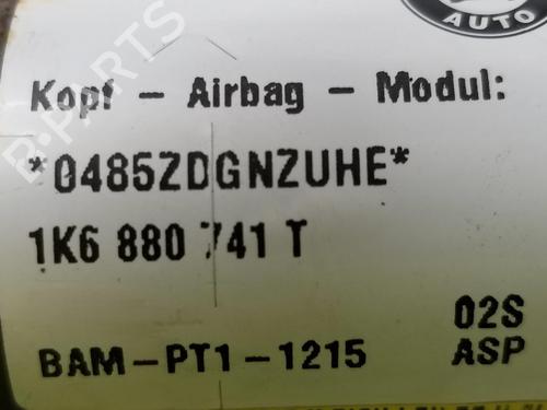 Left curtain airbag VW GOLF VI (5K1) 2.0 GTi | BP8216344C11