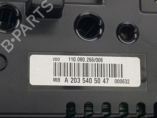 Instrument cluster MERCEDES-BENZ C-CLASS Coupe (CL203) C 220 CDI (203.708) | BP14920306C47 