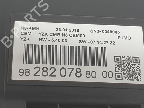 Instrument cluster OPEL CROSSLAND X / CROSSLAND (P17, P2QO) 1.2 (75) | BP22548546C47 