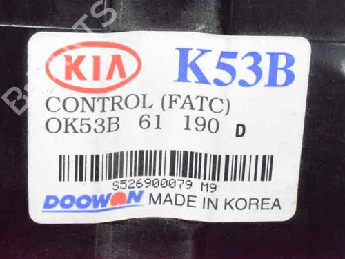 Climate control KIA CARNIVAL II (GQ) 2.9 CRDi | BP769141I5 