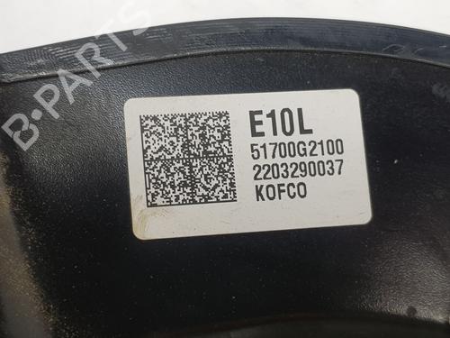 Left front steering knuckle HYUNDAI IONIQ (AE) 1.6 GDI Hybrid | BP15510285M25 