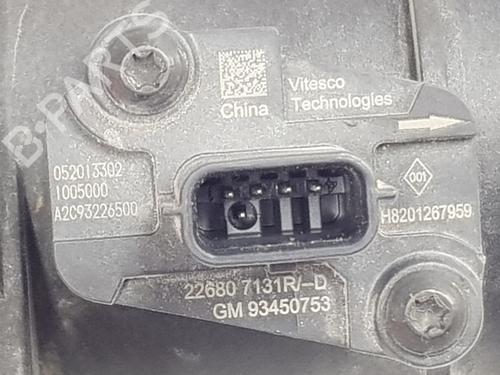 Mass air flow sensor RENAULT MASTER III Van (FV) 2.3 dCi 130 FWD (FV0M, FV0Y, FV0J, FV02, FV03) | BP32631640M95  - Image 5