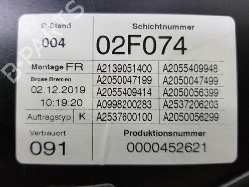 Front right window mechanism MERCEDES-BENZ GLC Coupe (C253) AMG 43 4-matic (253.364) | BP8280271C23 