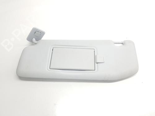 Used Left sun visor PEUGEOT 208 I (CA_, CC_) 1.0 VTi (68 hp) 20983559