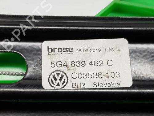 Rear right window mechanism VW GOLF VII (5G1, BQ1, BE1, BE2) 1.5 TSI | BP22190897C25 