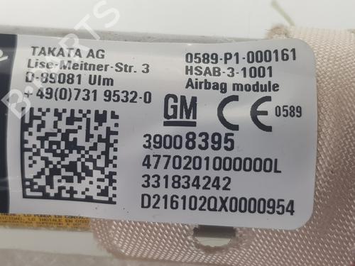 Left curtain airbag OPEL ASTRA K Sports Tourer (B16) 1.4 Turbo (35) | BP16948679C11 