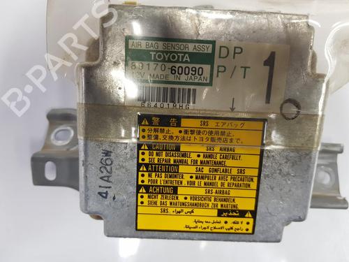 ECU airbags TOYOTA LAND CRUISER 90 (_J9_) 3.0 TD (KZJ90_, KZJ95_, KZJ90R, KZJ95R, KZJ90W, KZJ95W) | BP9111124M53 
