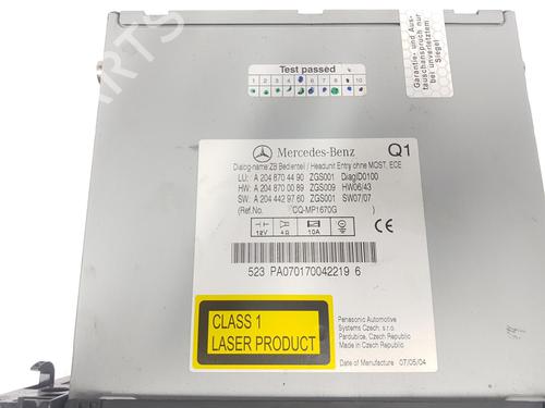 Electronic module MERCEDES-BENZ C-CLASS (W204) C 220 CDI (204.002) | BP3660526M83
