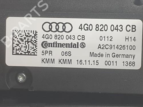 Climate control AUDI A6 C7 (4G2, 4GC) 2.0 TDI | BP31854350I5