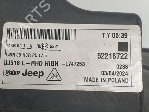 Left headlight JEEP AVENGER (J2) | BP39697053C28 - Image 7
