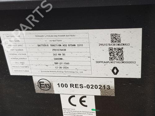 Battery DACIA SPRING EV (B6M1) | BP31021023E11