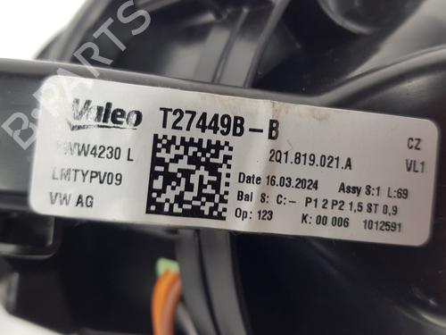 Varmeblæser SKODA SCALA (NW1) 1.0 TSI | BP29452779M62 
