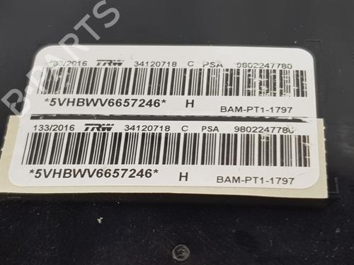 Electronic module PEUGEOT 208 I (CA_, CC_) 1.2 VTI 82 | BP28827387M83 