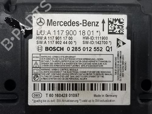 Airbag Kit MERCEDES-BENZ CLA Coupe (C117) CLA 200 CDI / d (117.308) | BP11354597C86 