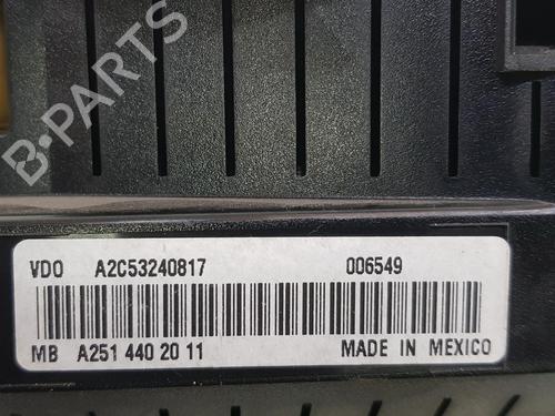 Instrument cluster MERCEDES-BENZ M-CLASS (W164) ML 320 CDI 4-matic (164.122) | BP9138971C47 