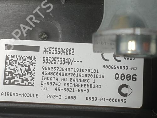Airbag Kit SMART FORFOUR Hatchback (453) 1.0 (453.042, 453.043) | BP31968477C86 