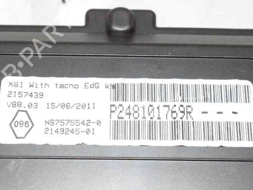 Instrument cluster RENAULT KANGOO / GRAND KANGOO II (KW0/1_) 1.5 dCi 70 (KW0V, KW0A) | BP801833C47 