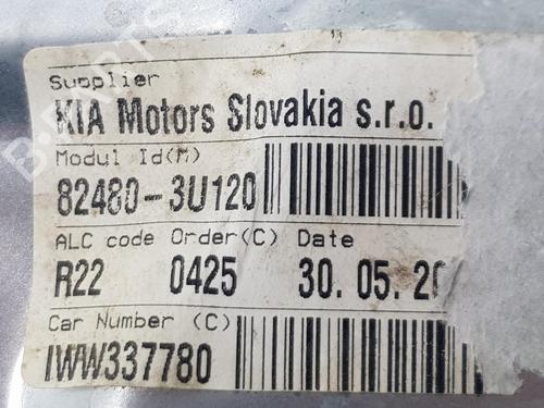 Front right window mechanism KIA SPORTAGE III (SL) 1.7 CRDi | BP11843426C23 