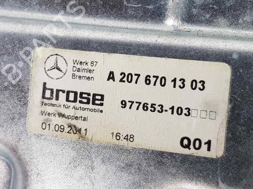 Rear left window mechanism MERCEDES-BENZ E-CLASS Coupe (C207) E 350 (207.359) | BP5108896C24 