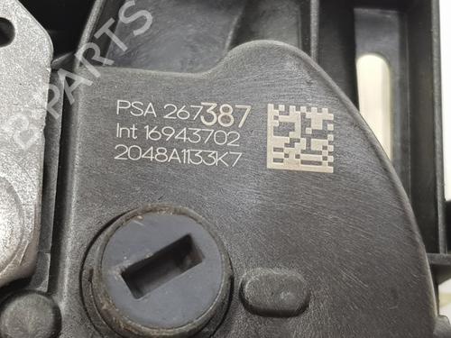 Front right lock OPEL CROSSLAND X / CROSSLAND (P17, P2QO) 1.2 (75) | BP22548525C97 