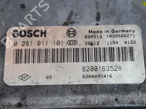 Engine control unit (ECU) RENAULT LAGUNA II (BG0/1_) 1.9 dCi (BG08, BG0G) | BP5280380M57 