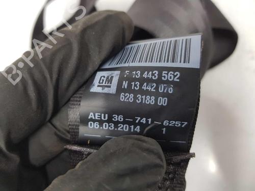 Rear left seatbelt OPEL ASTRA J (P10) 1.4 Turbo (68) | BP6622429I29 