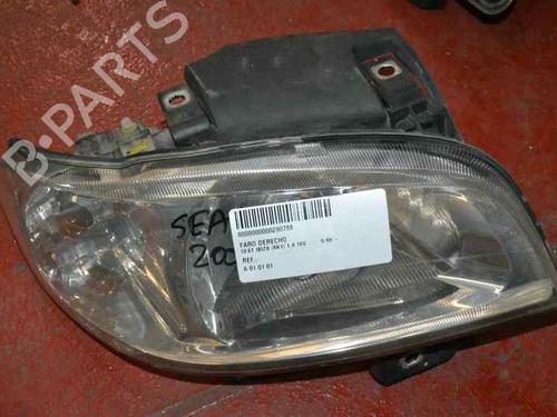 Used Right headlight SEAT IBIZA II (6K1) 1.4 16V (75 hp) 1543307