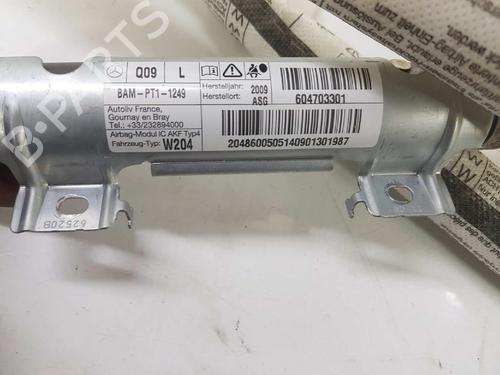 Left curtain airbag MERCEDES-BENZ C-CLASS (W204) C 220 CDI (204.002) | BP3658967C11 