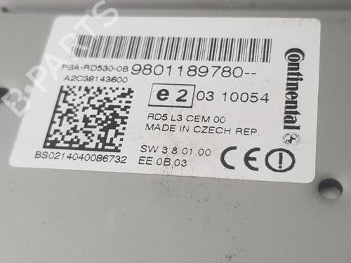 Radio CITROËN C4 II (NC_) 1.6 HDi 90 | BP17788275E6 