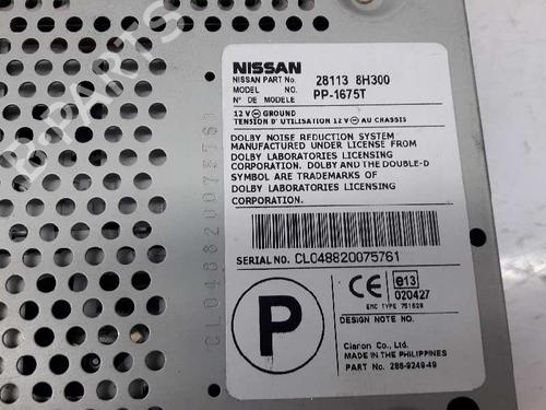 Radio NISSAN X-TRAIL I (T30) 2.2 dCi 4x4 | BP3185203E6 