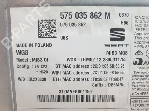 Electronic module SEAT ARONA (KJ7, KJP)  | BP29011498M83 