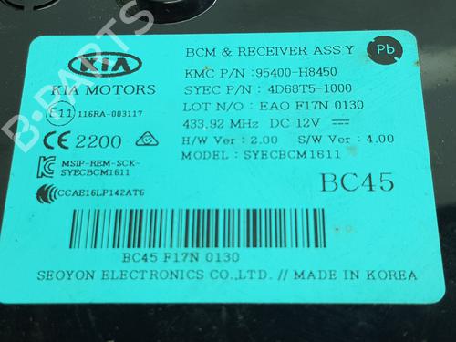 Electronic module KIA STONIC (YB) 1.6 CRDi | BP36916107M83  - Image 6