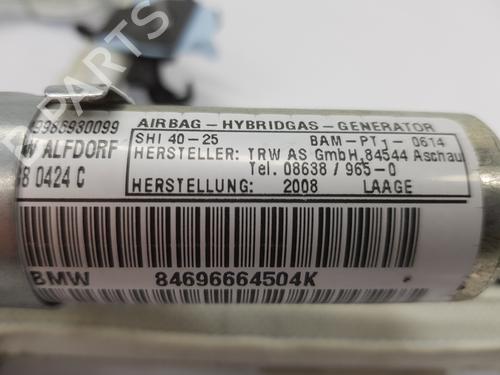 Left curtain airbag BMW 3 (E90) 320 d xDrive | BP12460110C11 