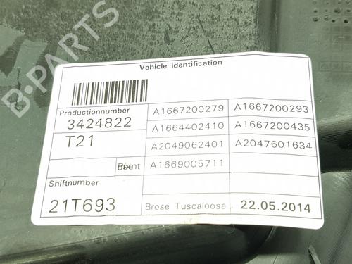 Front right window mechanism MERCEDES-BENZ M-CLASS (W166) | BP38014971C23 - Image 2