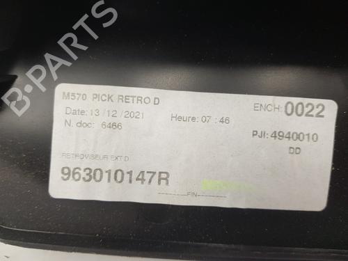 Bakspejl Højre NISSAN NV400 Platform/Chassis (X62, X62B)  | BP10628994C27 