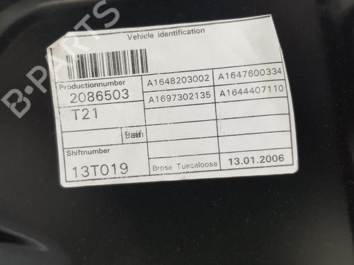 Rear left window mechanism MERCEDES-BENZ M-CLASS (W164) ML 320 CDI 4-matic (164.122) | BP11060723C24 